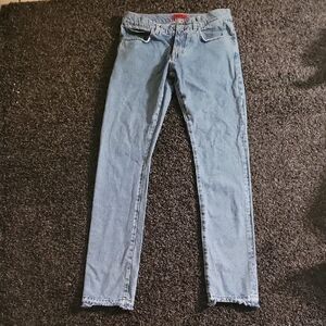 Stylish Light Blue Women's Skinny Jeans